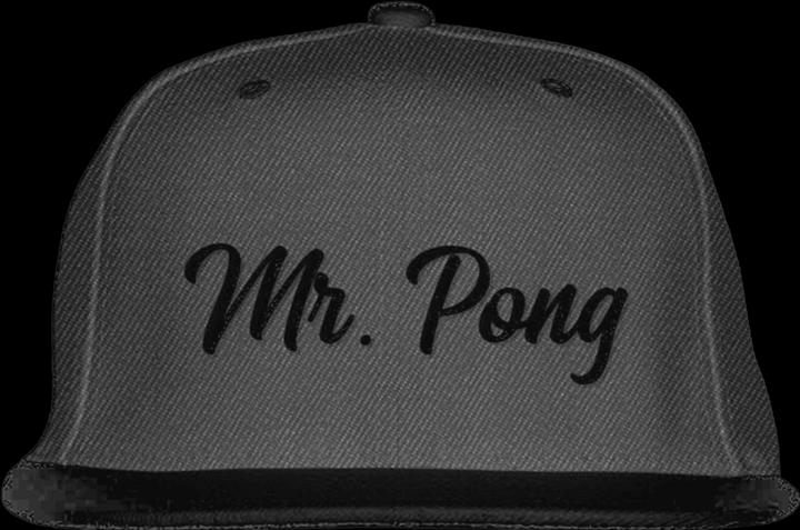 Produktbild MrPong Beer Pong Snapback Cap Grey (One Size)