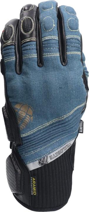 Trilobite 1840 PARADO Damenhandschuh blau M (M)