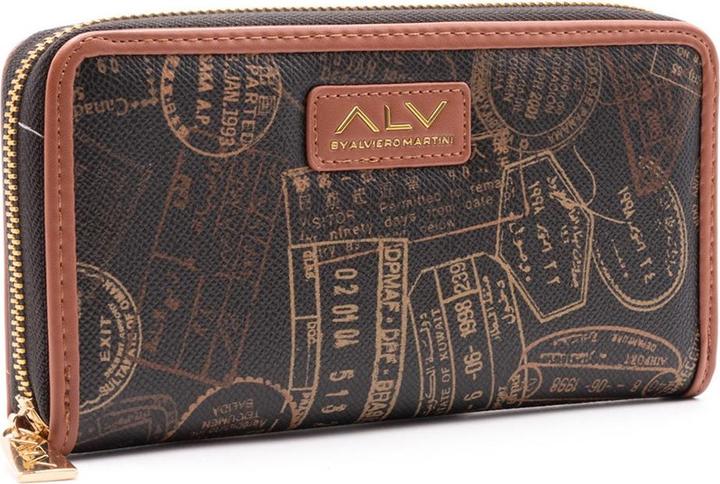 Actual product image ALV by Alviero Martini **Geldbörse Damen Modell Postkarten - 100% Polyurethan** - 20.0 X 10.0 X 2.5 Cm