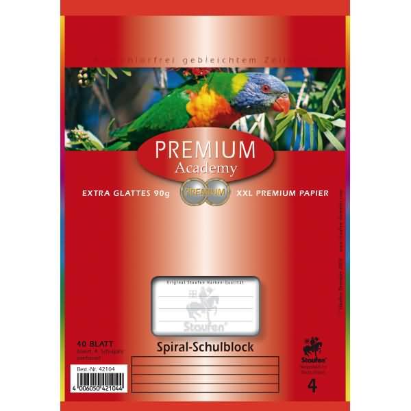 Actual product image Staufen Spiral notepad A5 40BL Lin.4 lined (A5, Lined, Soft cover)