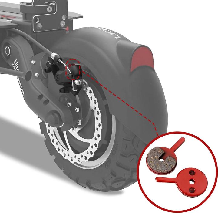 Actual product image Avizar Semimetallische Bremsbeläge Ersatzteil