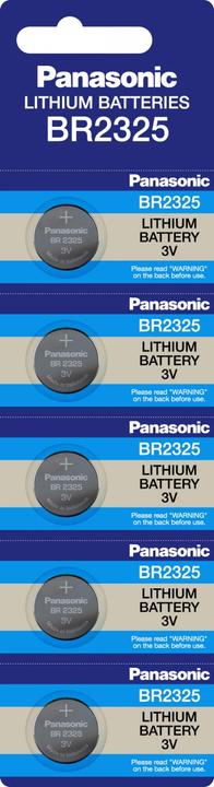 Produktbild Panasonic Batterie Lithium, BR2325, (5-Pack) (BR2325, 165 mAh)