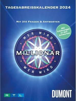 Image du produit Qui veut gagner des millions 2024 Calendrier journalier détachable 11,8x15,9 (Allemand)