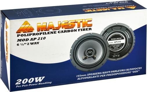 Produktbild Majestic Neu AP-210 1-Weg Autolautsprecher 200 W Oval (4.50 cm, Andere)