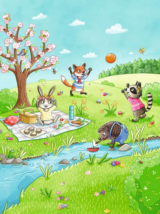 Actual product image Haba Seasons (15 pieces)