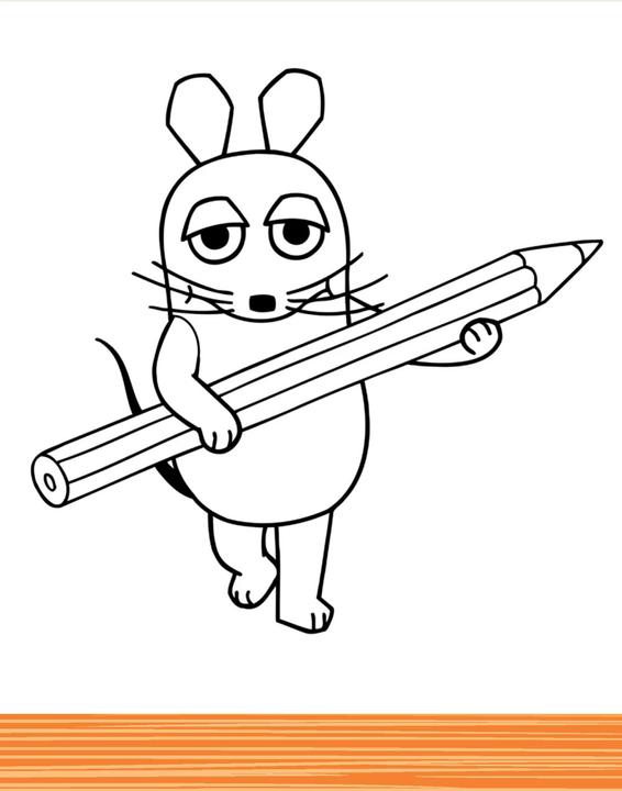 Produktbild Mein kleiner Maus-Malblock