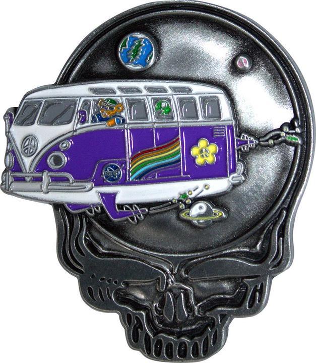Actual product image Grateful Dead Space Your Face Bus Badge
