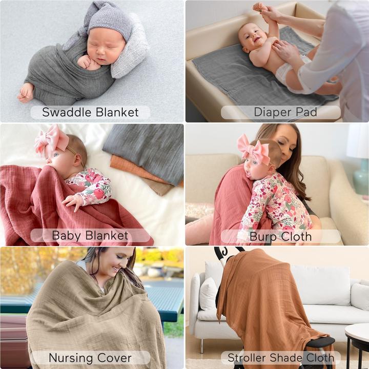 Produktbild Momcozy Swaddle Blanket (120 cm, 120 cm)