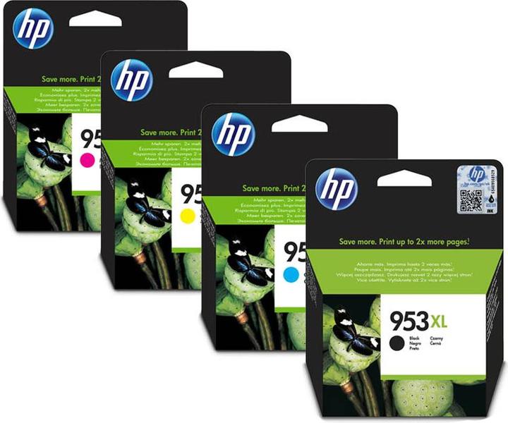 Produktbild HP 953XL SET Multipack (M, Y, BK, C)