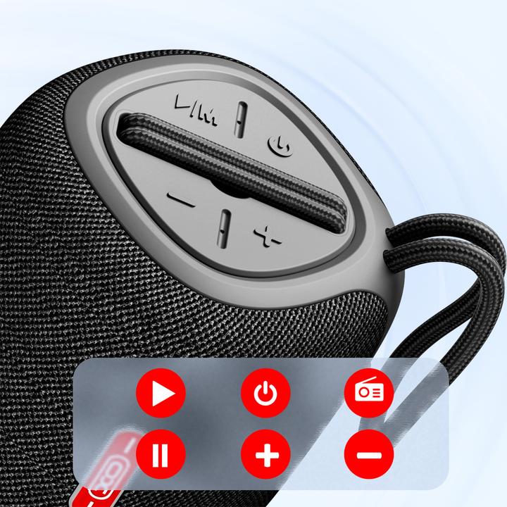 Image du produit xO Enceinte Bluetooth F38 noir (3 h, Alimentation via port USB)