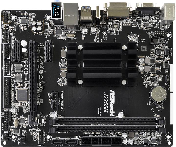 Produktbild AsRock J3355M (FCBGA1296, Intel SoC, mATX)