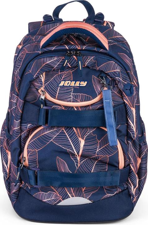 Actual product image Jolly Next Gen school backpack synthetic fibre blue/pink (28 l)