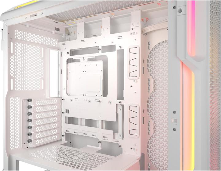Produktbild Corsair Geh Midi 5000T LX RGB (Tempered Glass) White (E-ATX, Mini-ITX, ATX, mATX)