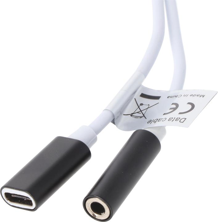 Actual product image AccuCell 2IN1 AUDIO-ADAPTER USB TYPE C USB-C auf 3,5MM