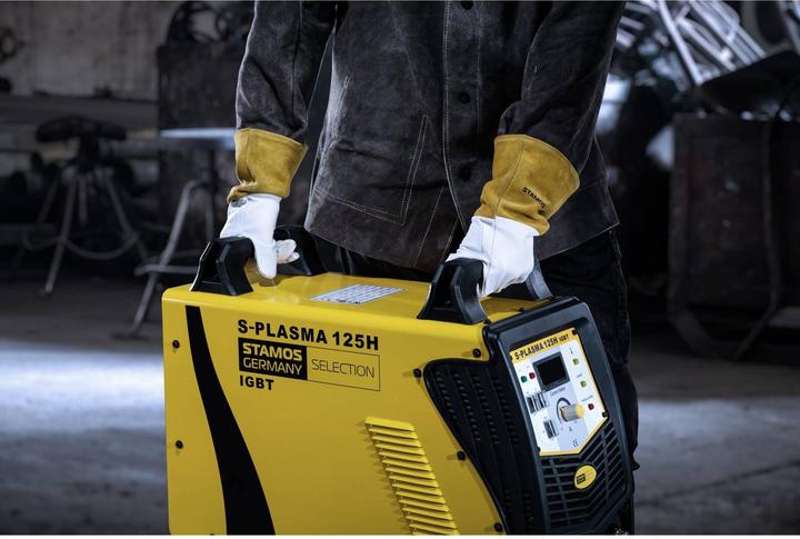 Actual product image Stamos Plasma Cutter - 125 A - 400 V - pilot arc