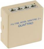 Produktbild NoName Filtre ADSL maître avec 4 ports RJ45 pour téléphones