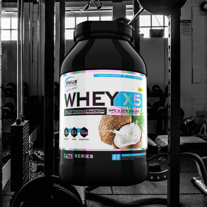 Image du produit Genius Nutrition Whey-X5 (Choco Coconut, 1 pcs, 2000 g)