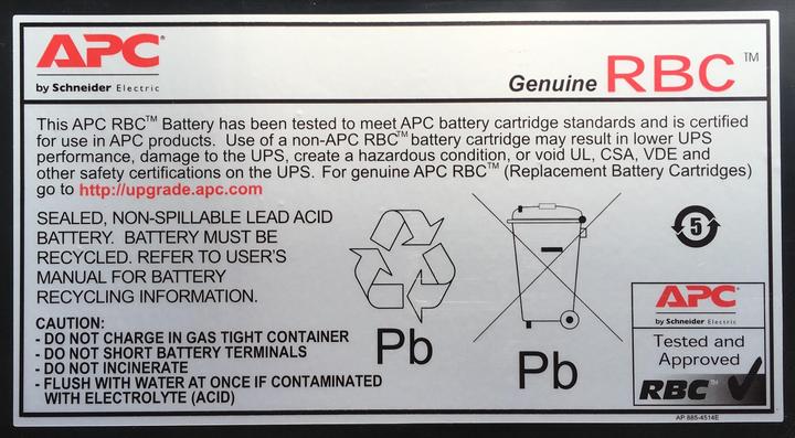 Produktbild APC Batteriekartusche