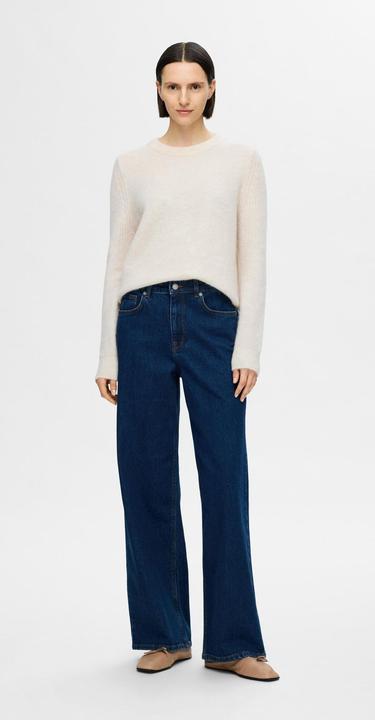 Produktbild Selected Femme Slfsia Ras Ls Knit O-Neck Noos (XXL)