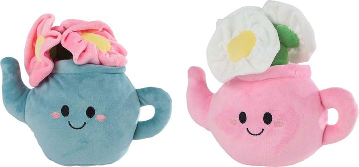 Image du produit Take Me Home Plüschtier Pflanze aus Plüsch – Teekanne mit Blumen, 18 cm (18 cm)