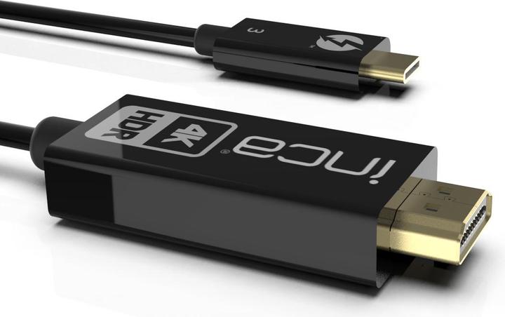 Image du produit Inca Adaptateur ITCH-30 4K60Hz HDR HDCP 2.2 1,8 m 4K@60Hz (1.80 m, HDMI)