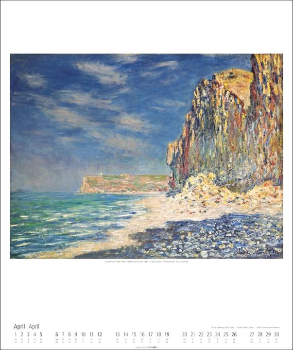 Produktbild Impressionismus Kalender 2026 (46 x 55 cm, Englisch, Deutsch)
