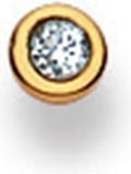 Muau Nasenstecker (750/18 K Gelbgold)