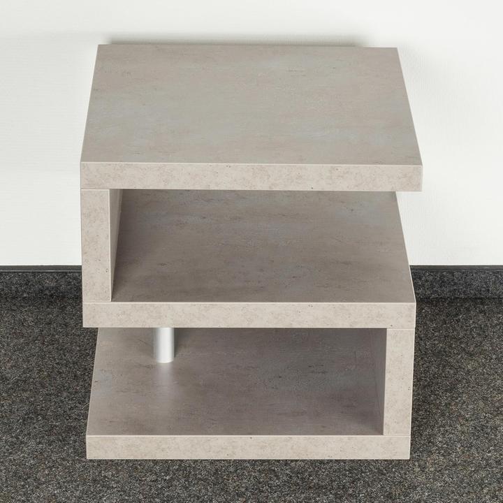 Immagine prodotto Levandeo Couchtisch Sigi in Betonoptik (44 x 44 x 44 cm) (44 x 44 x 44 cm)