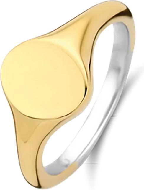 Immagine prodotto Ti Sento Milano Anello forma ovale placcato oro 12115SY (56, 925 Argento)