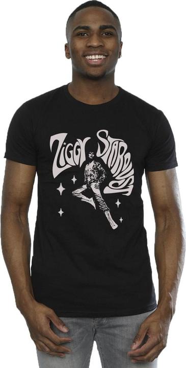 Immagine prodotto David Bowie Ziggy Pose Maglietta Uomo (4XL)