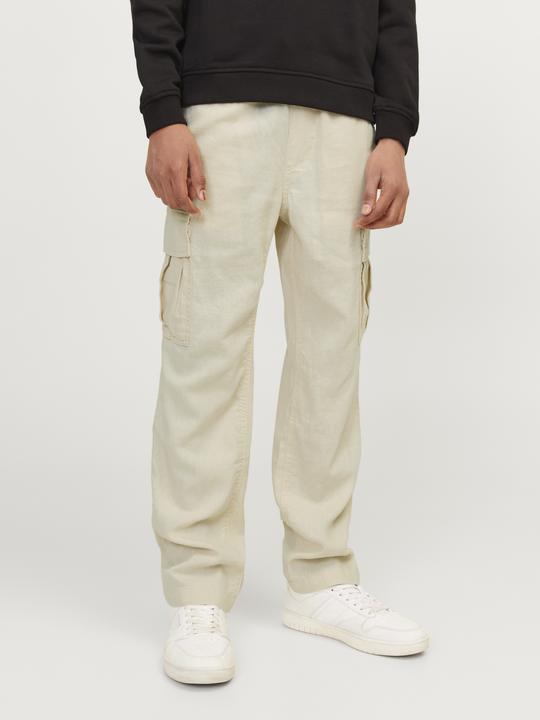 Actual product image Jack & Jones Jpstbill Jjnate Linen Blend Cargo Mni (110)