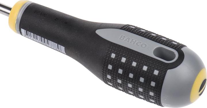Actual product image Bahco ERGO screwdriver for slotted screws with 3-component handle, 1.2 mm × 6.5 mm × 150 mm (Slotted screws)