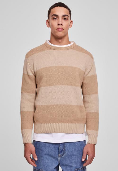 Actual product image Urban Classics Heavy Oversized Striped Sweatshirt (XL)