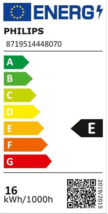 Energie-Label Philips LED-Tube (G13, 15.50 W, 1800 lm, 1 x, E)