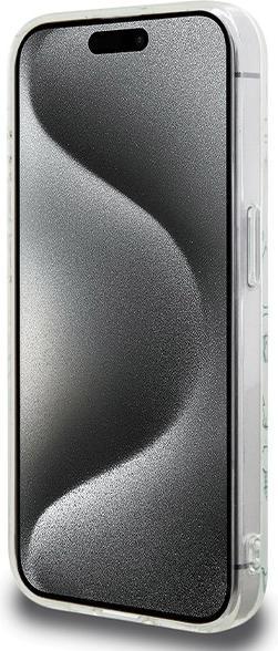 Produktbild Lacoste LCHMP15LUREH iPhone 15 Pro 6.1" biały/white hardcase Double Layer Repeat MagSafe (Apple iPhone 15 Pro)