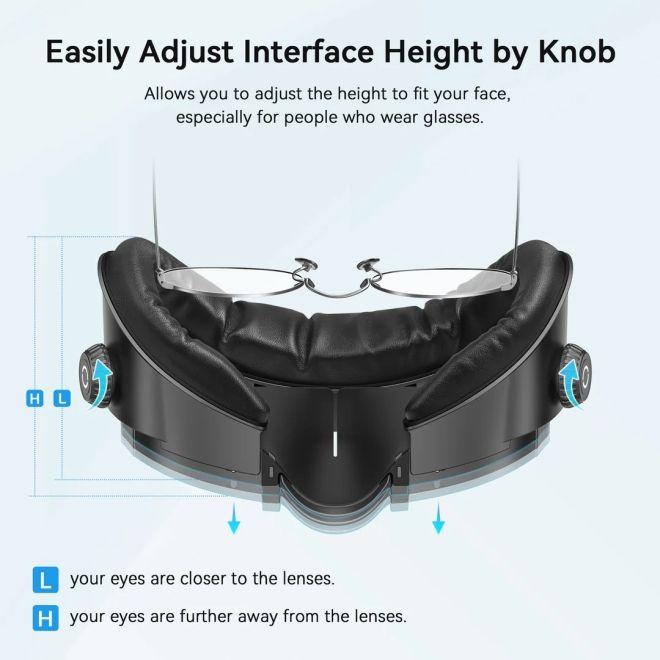 Actual product image AMVR Meta Quest 3 Gesichtsschnittstelle Komfort Pro mit Belüftungssystem