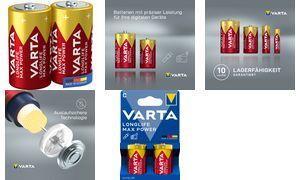 Productafbeelding Varta Longlife Max Power C 2er Bli (2 Pcs., C, R14, 7800 mAh)