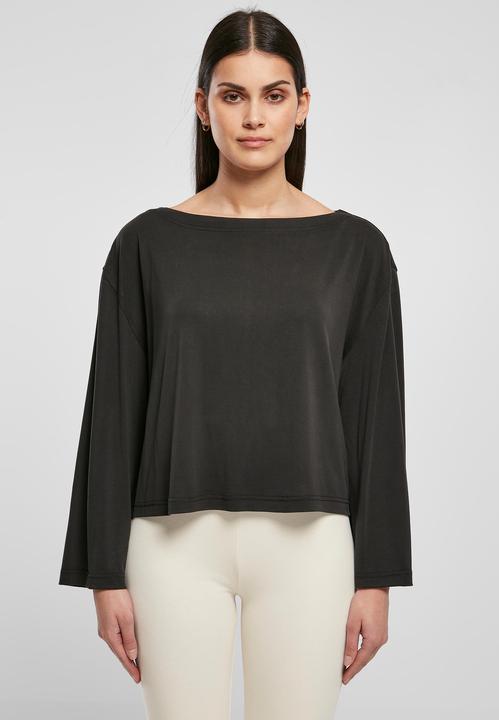 Immagine prodotto Urban Classics Donna Manica lunga corta in Modal con scollo a bateau - 19431 (4XL)