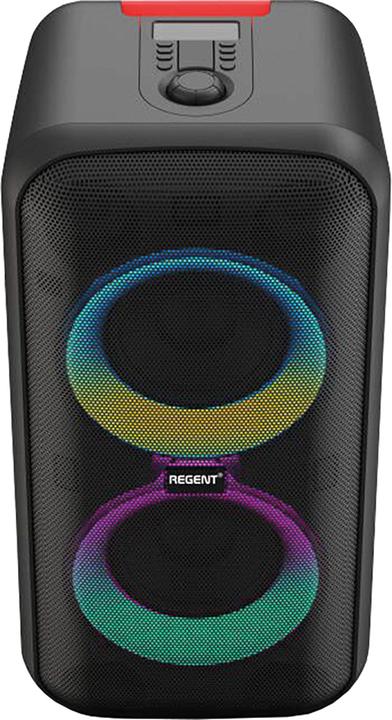 Actual product image Ferguson Bluetooth speaker REGENT Power Audio 400BT RGB 60W FM USB AUX DSP Black