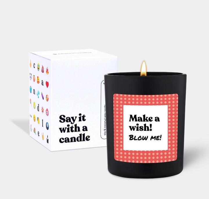 Image du produit Chatty Candles Duftkerze Woody Make a wish