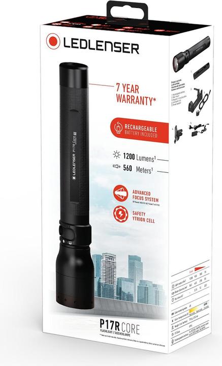 Productafbeelding Ledlenser P17R Kern (29 cm, 1200 lm)