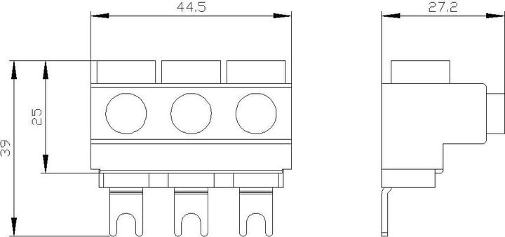 Produktbild Siemens INFEED TERMINAL,3 PHASE,S00/S0