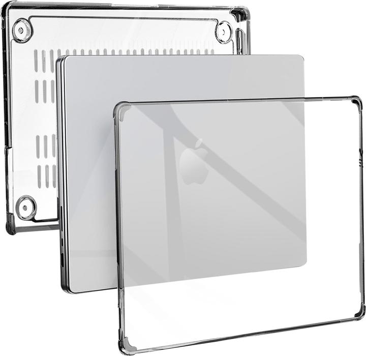 Actual product image Supcase Case UNICORN BEETLE CLEAR MACBOOK PRO 14 2021 Black (14.20", Apple)