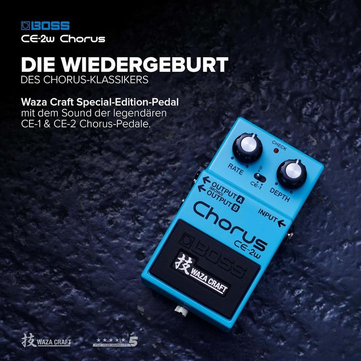 Produktbild BOSS Effektpedal CE-2W Chorus (E-Gitarre)