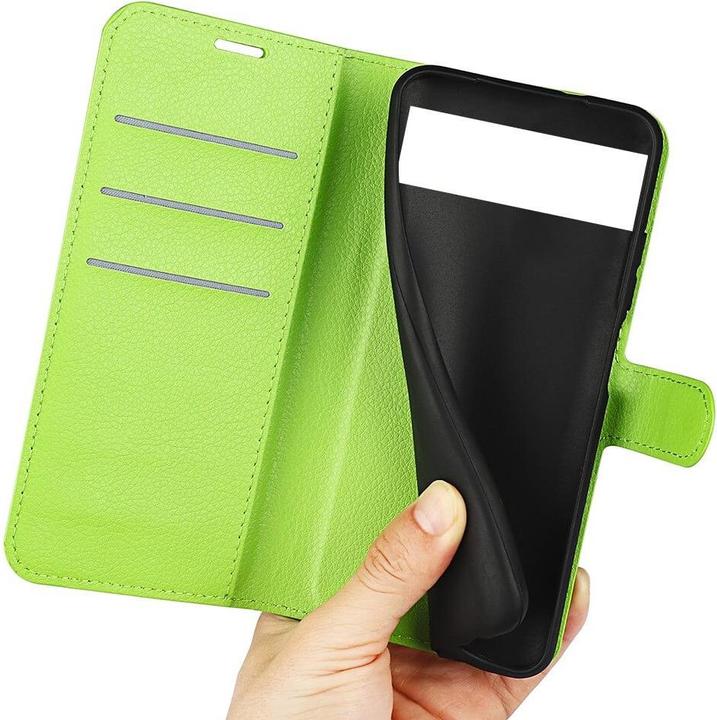Actual product image Cover-Discount Google Pixel 7 Pro - Leather Case Cover green (Google Pixel 7 Pro)