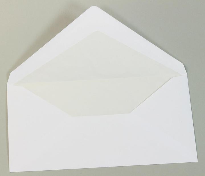 Produktbild Tatmotive Briefumschläge DIN lang, gefüttert, nassklebend (1000 Stück) (DIN lang (11 x 22 cm), 1000 x)