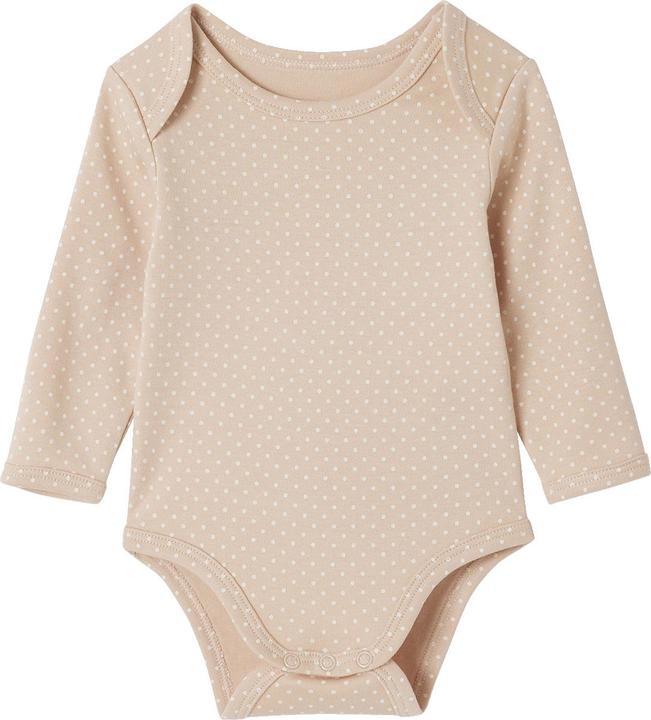 Immagine prodotto Vertbaudet Confezione da 5 body a maniche lunghe per neonati in cotone biologico, stile slip-on (80)