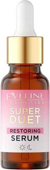 Actual product image NoName Eveline Super Duet Restoring Serum 5% Ceramides Vitamin E Complex 18ml (18 ml)