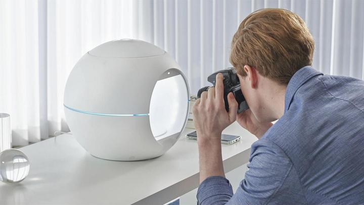 Actual product image Orangemonkie Foldio360 Smart Dome (Recording box)