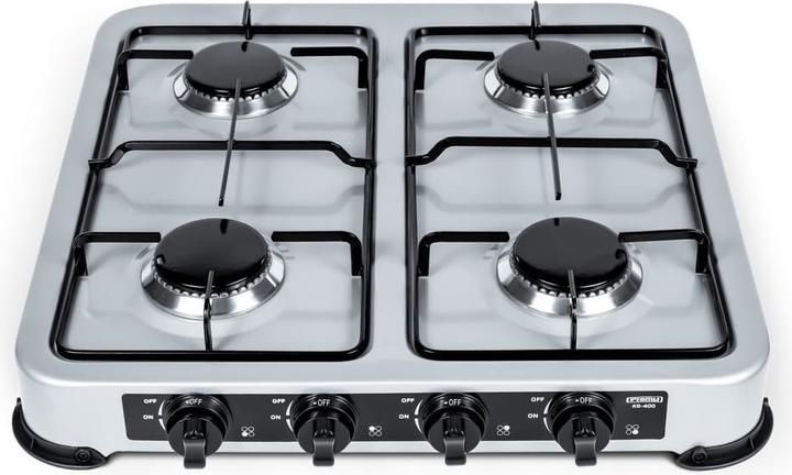 Productafbeelding Promis KG400 vierpits gasfornuis zilver